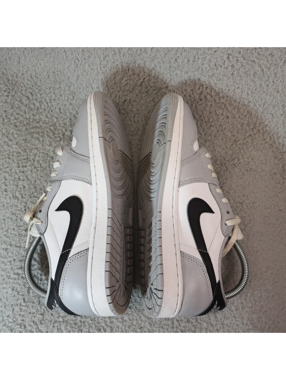 Nike Air Jordan 1 Retro Low OG Barons US Men sz 7 GUC